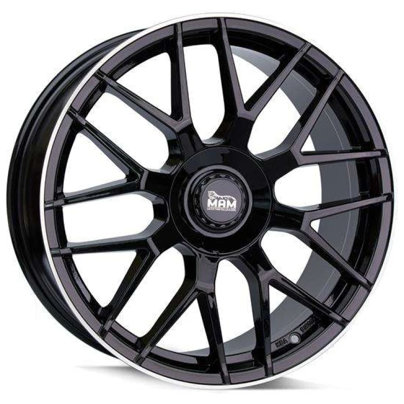 Janta aliaj MAM Leichtmetallräder GT1 8.5x19 5x100 ET45 BLP - Black lip polish