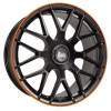 Janta aliaj MAM Leichtmetallräder GT1 8.5x19 5x108 ET45 MBLO - Matt black lip orange