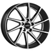 Janta aliaj Oxigin 20 Attraction 8.5x19 5x108 ET45 BFP - black full polish