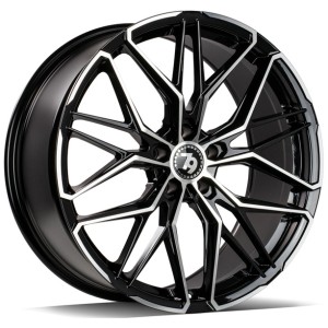 Janta aliaj seventy9 SCF-J 8.5x19 5x112 ET30 BFP - Black Front Polished