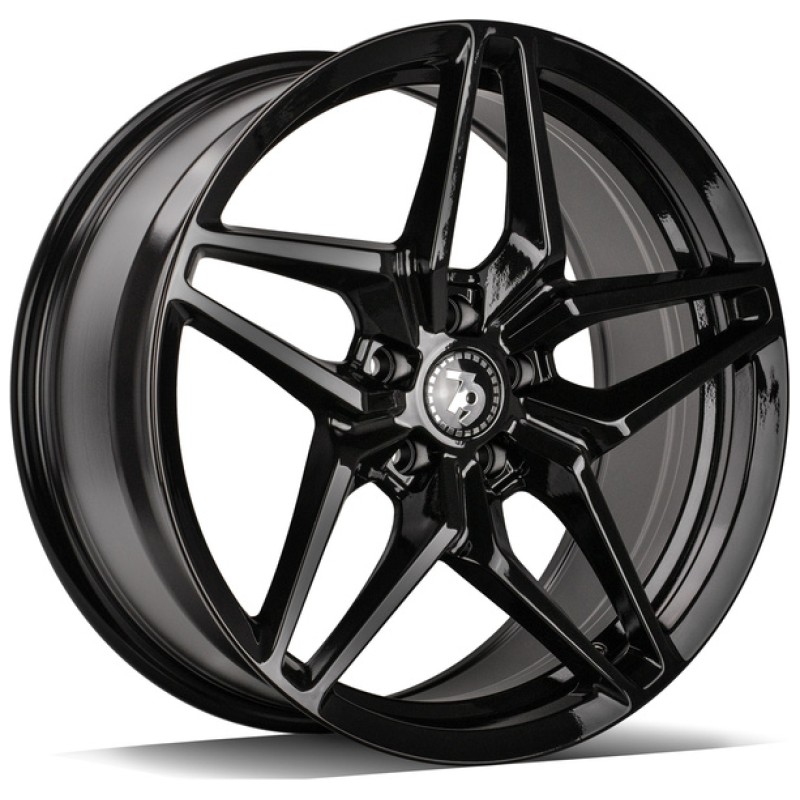 Janta aliaj seventy9 SCF-M 8.5x19 5x112 ET35 BG - Black Glossy