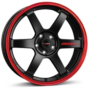 Janta aliaj Borbet DB8GT2 8.5x19 5x112 ET45 BMRR - black matt rim red