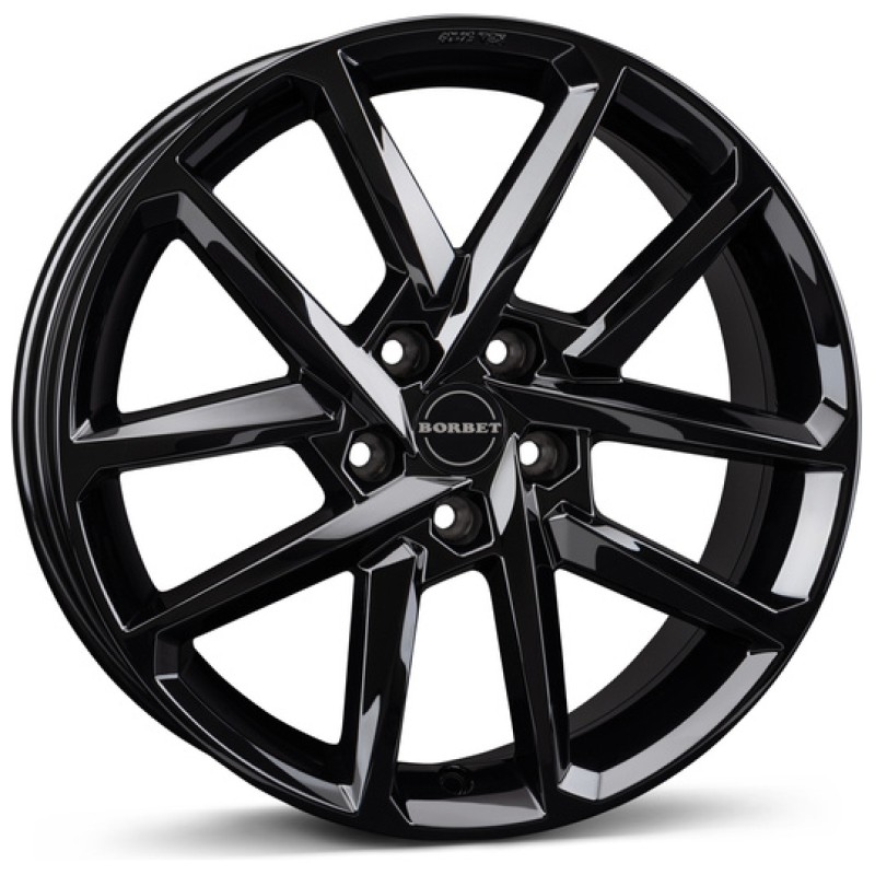 Janta aliaj Borbet N 8.0x19 5x112 ET44.9 BG - Black Glossy
