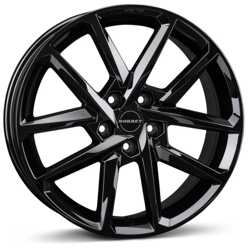 Janta aliaj Borbet N 8.0x19 5x112 ET44.9 BG - Black Glossy