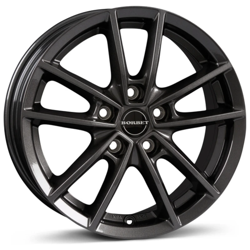 Janta aliaj Borbet W 8.0x19 5x112 ET48 MAG - mistral anthracite glossy
