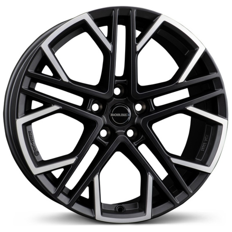 Janta aliaj Borbet XV 9.5x19 5x112 ET40 BPM - black polished matt