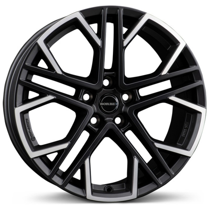 Janta aliaj Borbet XV 8.5x19 5x112 ET30 BPM - black polished matt