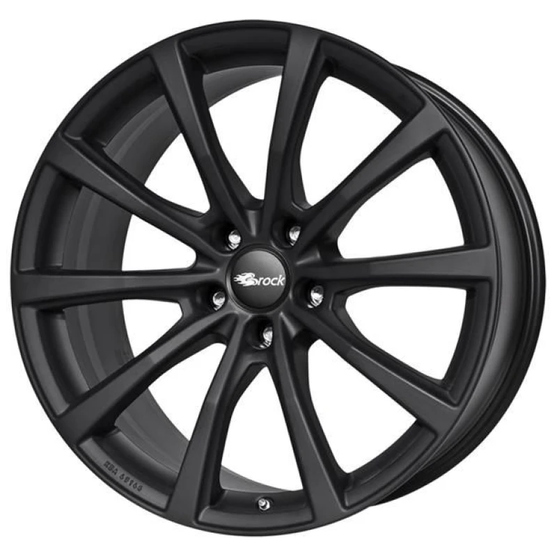 Janta aliaj Brock B32 9.5x19 5x112 ET48 SKM - Schwarz Klar Matt (SKM)