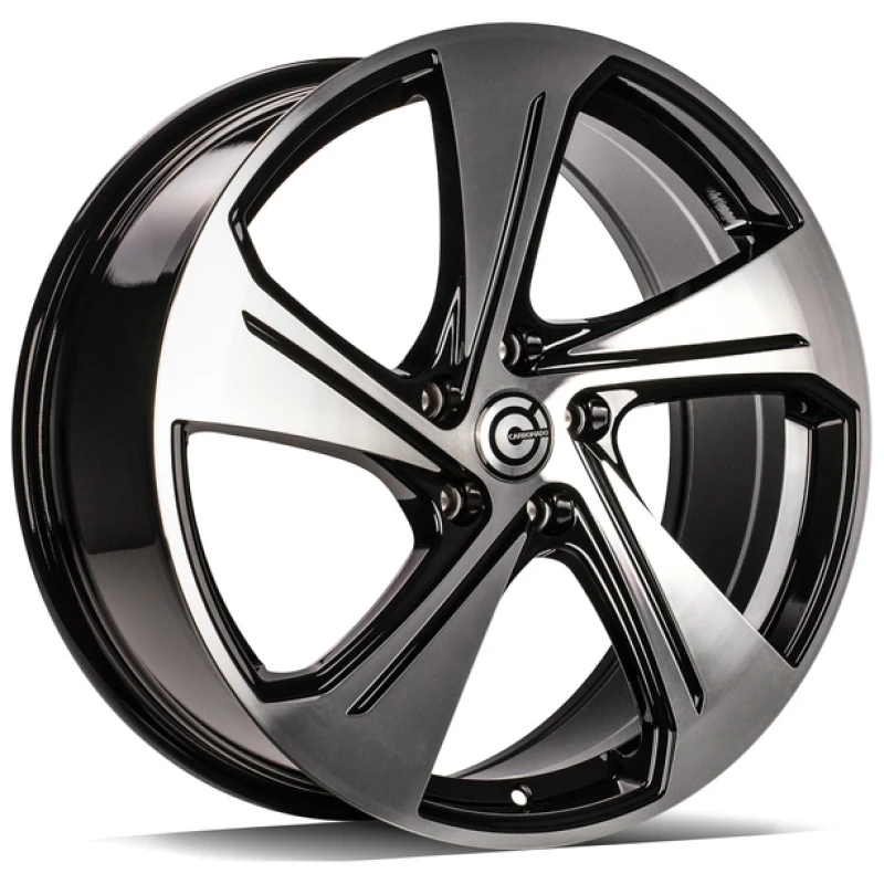 Janta aliaj Carbonado Aqua 8.0x19 5x112 ET45 BFP - Black Front Polished