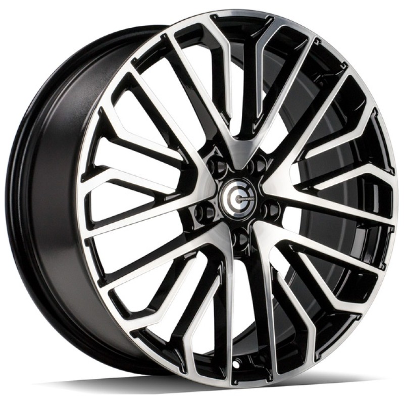 Janta aliaj Carbonado Brilliant 8.0x19 5x112 ET45 BFP - Black Front Polished