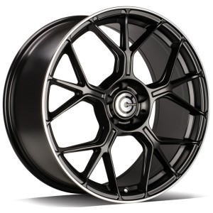 Janta aliaj Carbonado Chief 8.5x19 5x112 ET35 DMBLP - Deep Matt Black Lip Polished