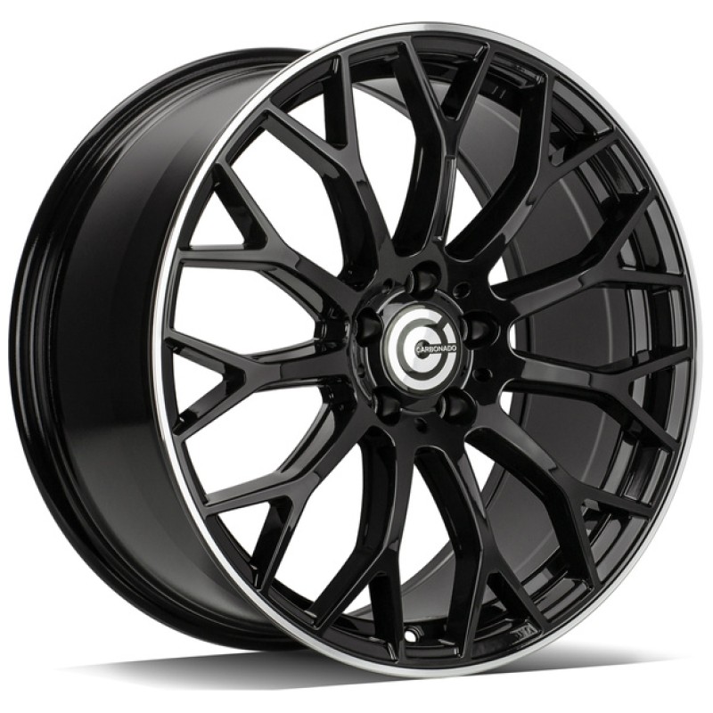 Janta aliaj Carbonado Expert 9.0x19 5x112 ET45 BGLP - Black Glossy Lip Polished
