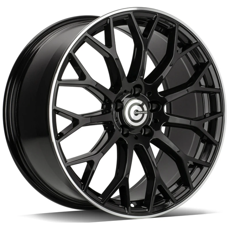 Janta aliaj Carbonado Expert 9.0x19 5x112 ET45 BGLP - Black Glossy Lip Polished
