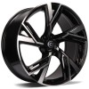 Janta aliaj Carbonado Rich 8.5x19 5x112 ET35 BFP - Black Front Polished