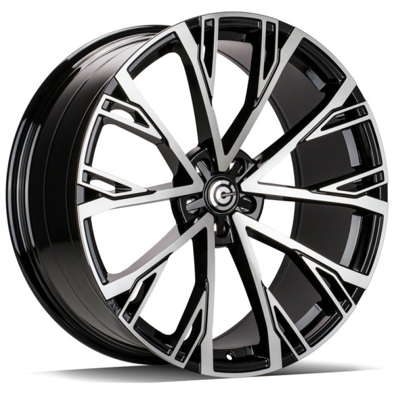 Janta aliaj Carbonado Star 8.5x19 5x112 ET35 BFP - Black Front Polished