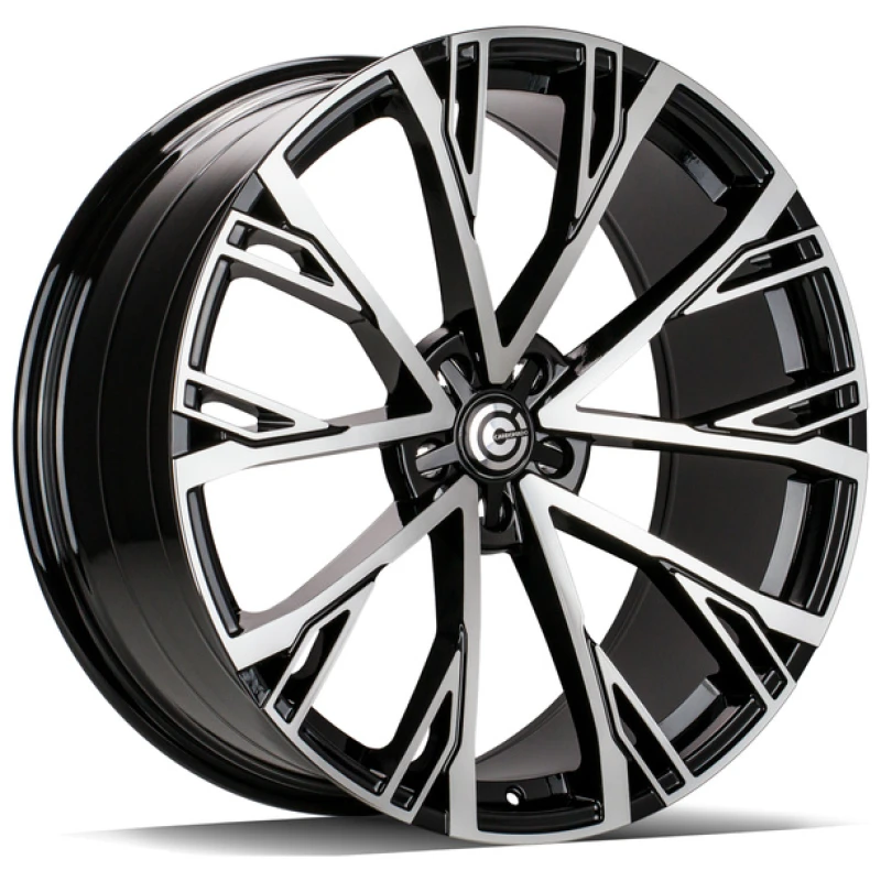 Janta aliaj Carbonado Star 8.5x19 5x112 ET35 BFP - Black Front Polished