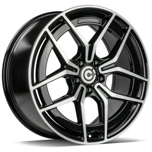 Janta aliaj Carbonado Stylish 9.0x19 5x112 ET45 BFP - Black Front Polished