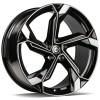 Janta aliaj Carbonado Superstar 8.5x19 5x112 ET35 BFP - Black Front Polished