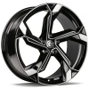Janta aliaj Carbonado Superstar 8.5x19 5x112 ET35 BFP - Black Front Polished