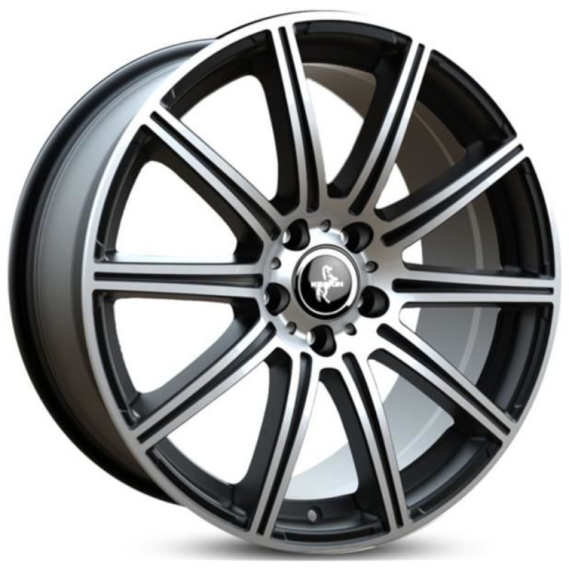 Janta aliaj Keskin Tuning KT16 8.5x19 5x112 ET45 BFP - Black Front Polish