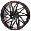 Janta aliaj Keskin Tuning KT20 8.5x19 5x112 ET30 MBRI - MATT BLACK RED INSIDE