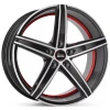 Janta aliaj MAM Leichtmetallräder OX-18 8.5x19 5x112 ET23 BFPRI -  Black Front Polished Red Inside