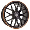 Janta aliaj MAM Leichtmetallräder GT1 9.5x19 5x112 ET42 MBLO - Matt black lip orange