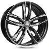 Janta aliaj MAM Leichtmetallräder RS3 8.5x19 5x112 ET30 BFP - Black Front Polish