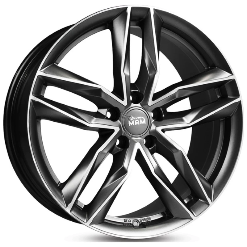 Janta aliaj MAM Leichtmetallräder RS3 8.5x19 5x112 ET30 BFP - Black Front Polish