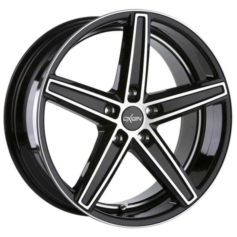 Janta aliaj Oxigin 18 Concave 9.5x19 5x112 ET35 BFP - black full polish