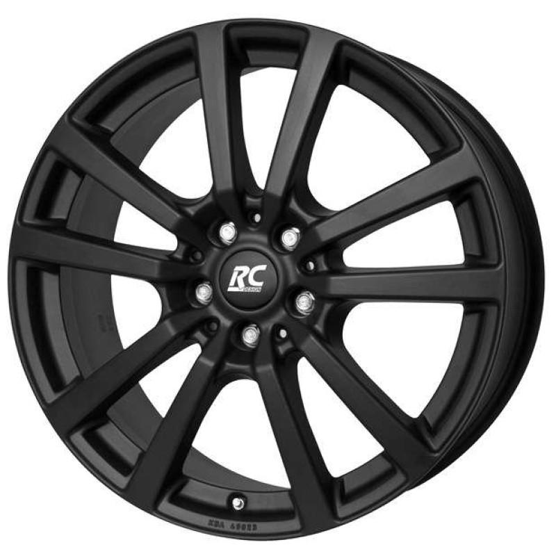 Janta aliaj RC-DESIGN RC25 8.5x19 5x112 ET38 SKM - Schwarz Klar Matt