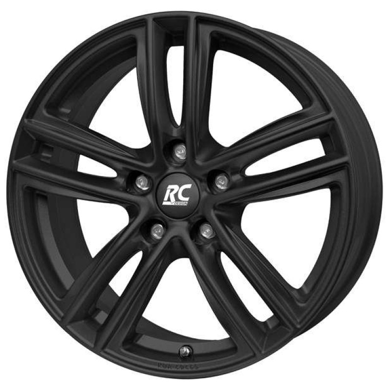 Janta aliaj RC-DESIGN RC27 8.0x19 5x112 ET50 SKM - Schwarz Klar Matt