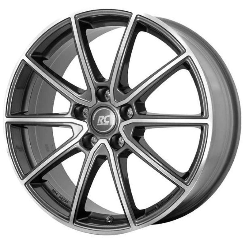 Janta aliaj RC-DESIGN RC32 8.5x19 5x112 ET38 HGVP - Himalaya-Grey Front-Poliert
