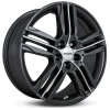 Janta aliaj Ronal R57 7.5x19 5x112 ET51 MBF - Mattschwarz-Frontkopiert