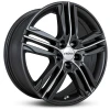 Janta aliaj Ronal R57 7.5x19 5x112 ET51 MBF - Mattschwarz-Frontkopiert