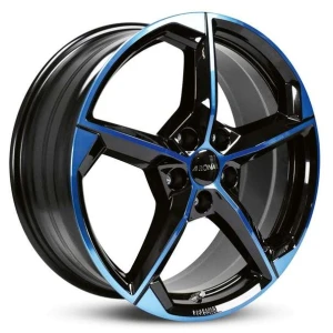 Janta aliaj Ronal R66 8.0x19 5x112 ET44 JBB - Jetblack-Blue Tinted