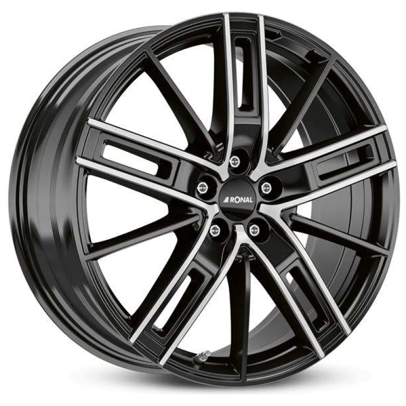 Janta aliaj Ronal R67 8.0x19 5x112 ET45 JBF - Jetblack-Frontkopiert