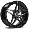 Janta aliaj seventy9 SV-AR 9.5x19 5x120 ET35 BFP - Black Front Polished