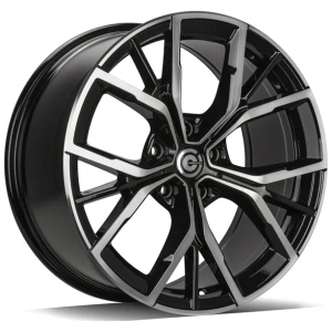 Janta aliaj Carbonado Alarm 8.0x19 5x120 ET30 BFP - Black Front Polished
