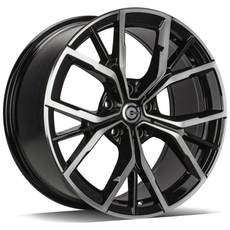 Janta aliaj Carbonado Alarm 8.0x19 5x120 ET30 BFP - Black Front Polished