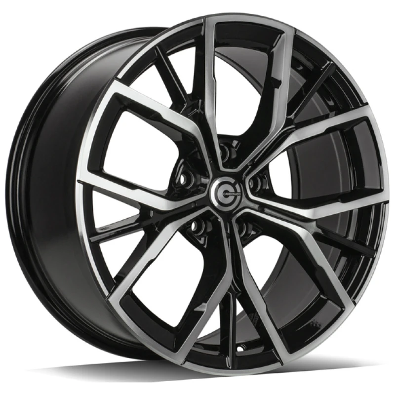 Janta aliaj Carbonado Alarm 9.0x19 5x120 ET40 BFP - Black Front Polished