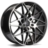 Janta aliaj Carbonado Crazy 9.5x19 5x120 ET40 BFP - Black Front Polished