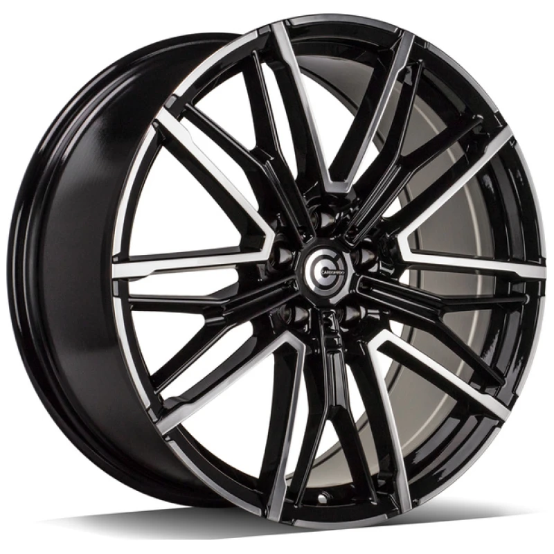 Janta aliaj Carbonado Shade 8.0x19 5x120 ET30 BFP - Black Front Polish
