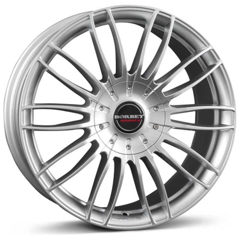 Janta aliaj Borbet CW3 8.5x19 5x130 ET53 SS - Sterling silver