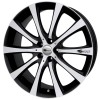 Janta aliaj Brock B21 8.0x19 5x130 ET35 SMVP - Schwarz-Matt Front-Poliert