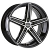 Janta aliaj Oxigin 18 Concave 9.5x19 5x130 ET44 BFP - black full polish