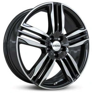 Janta aliaj Ronal R58 8.0x20 5x105 ET40 BFC - Schwarz-Frontkopiert