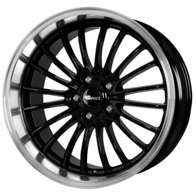 Janta aliaj Brock B24GP 9.0x20 5x108 ET40 SGHP - Schwarz Glanz Horn-Poliert (SGHP)