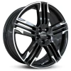 Janta aliaj Ronal R58 8.0x20 5x108 ET50 MCR - Jetblack-White Rim