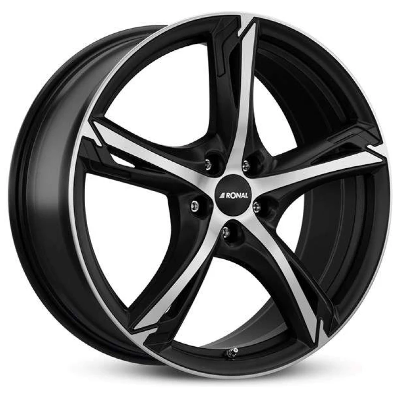 Janta aliaj Ronal R62 8.5x20 5x108 ET50 JBF - Jetblack-Matt-Frontkopiert